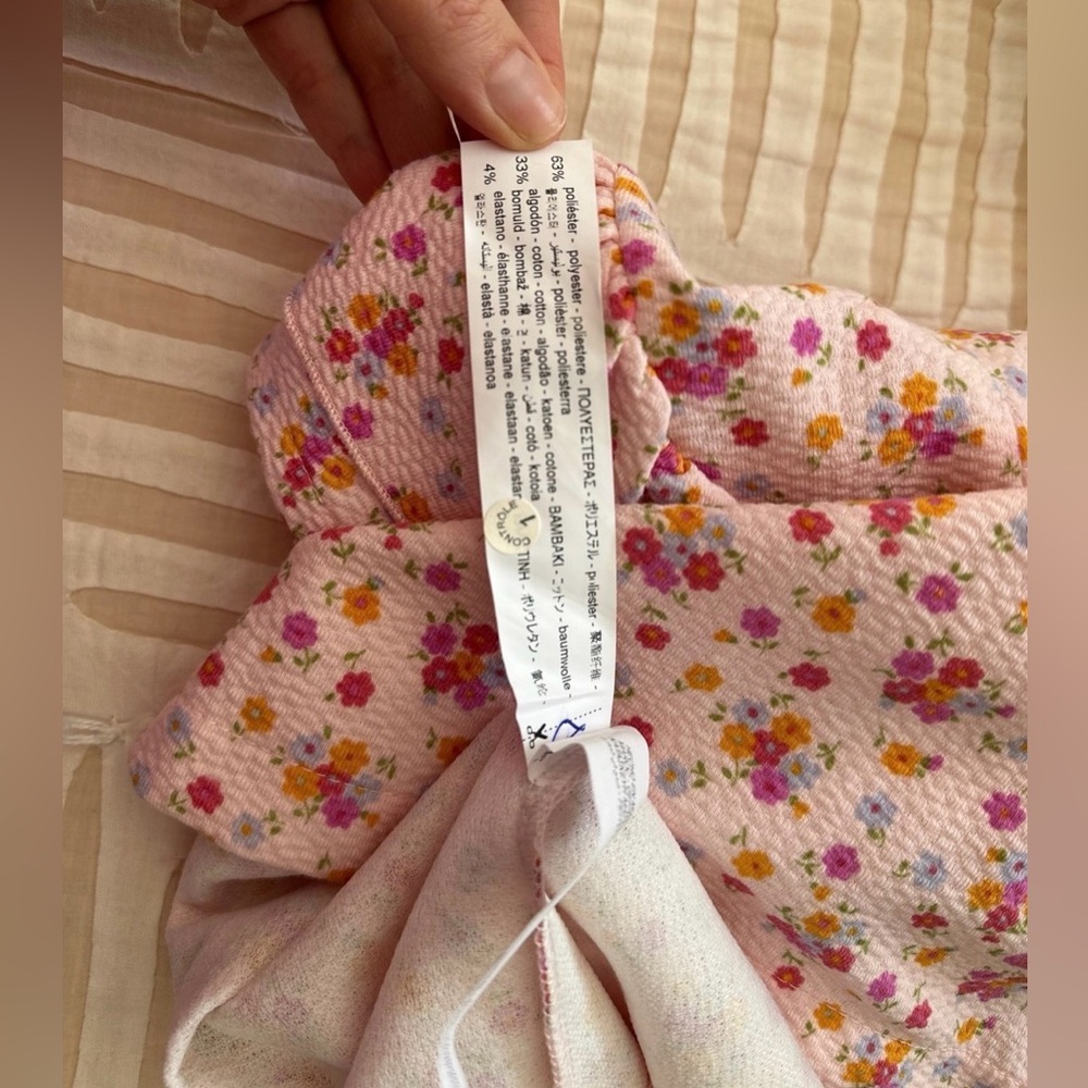 Zara Printed Jacquard Dress - Picture 4 of 4